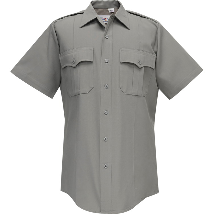 Flying Cross 85R78Z 01 17.0 N/A Command Short Sleeve Shirt w/ Zipper