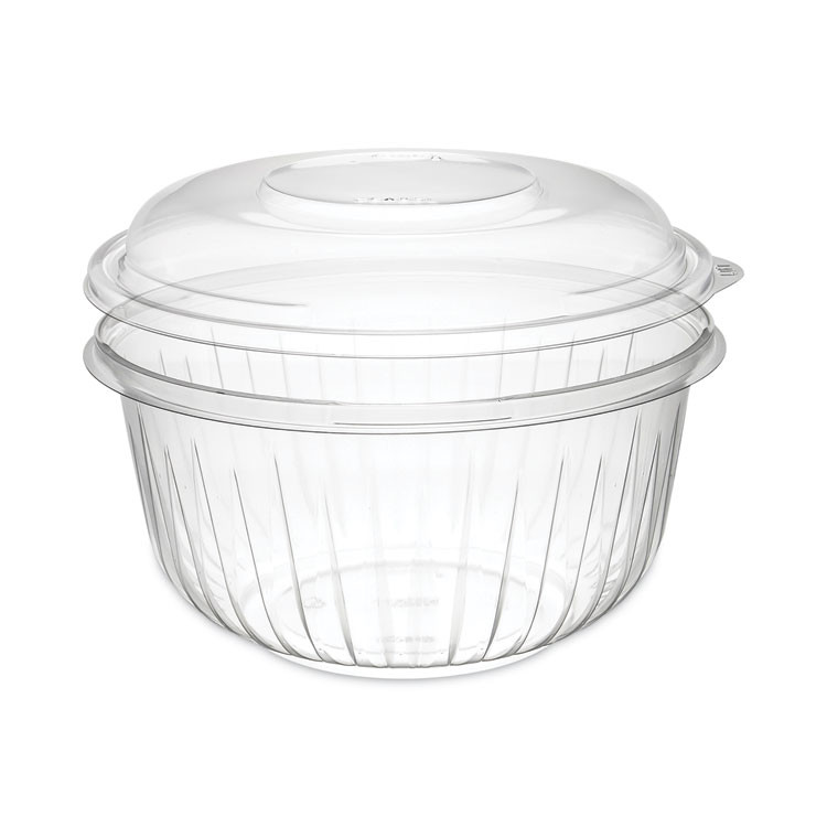 DART C48BCD PresentaBowls Bowl/Lid Combo-Paks, 48 oz, Clear, Plastic, 126/Carton