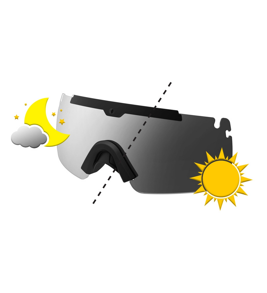 Ops-Core H10762-5 Step-In Visor Photocromic Lens