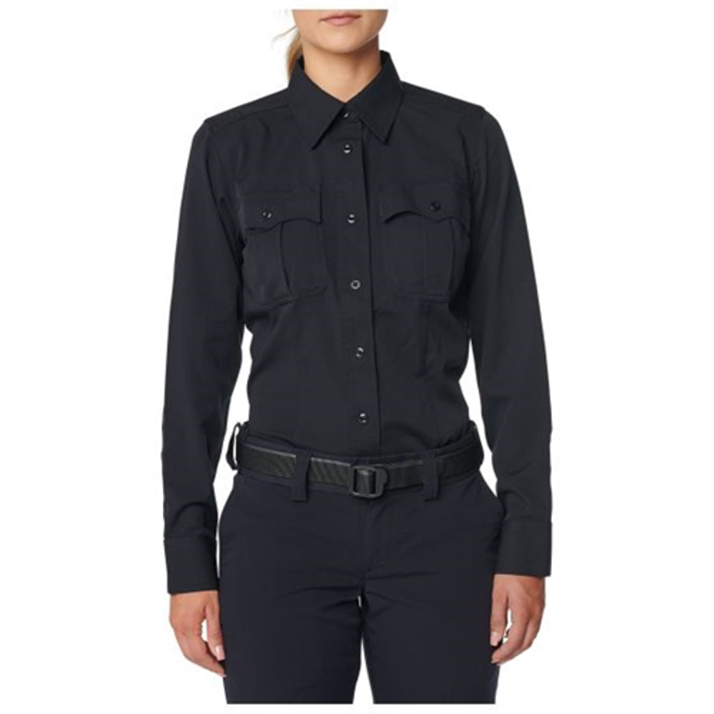 5.11 Tactical 62393-750-S-R Women's Class A Flex-Tac Poly/Wool Twill Long Sleeve Shirt