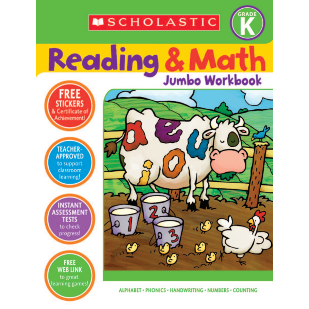 SCHOLASTIC INC Scholastic 9780439785990  Reading/Math - Grade K