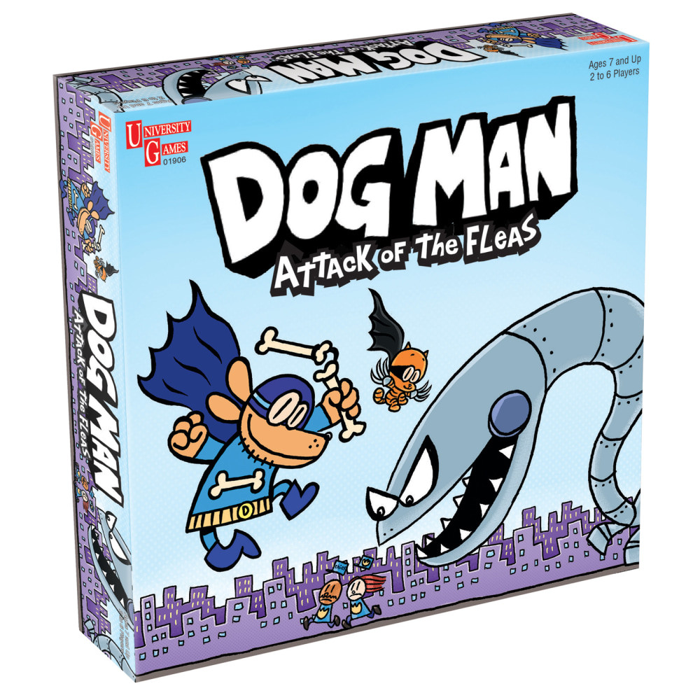 UNIVERSITY GAMES, CORPORATION UG-07010 University Games Dog Man: Attack of the Fleas Game