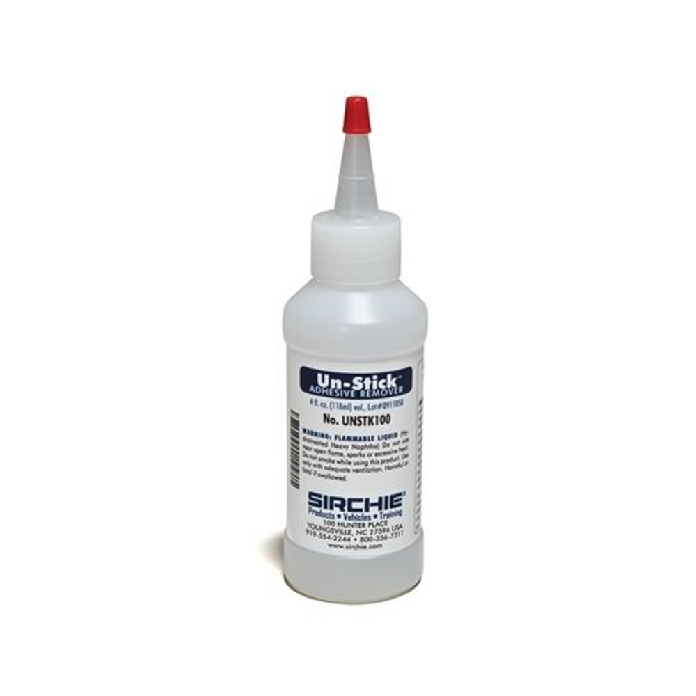 Sirchie UNSTK100 Un-Stick Adhesive Remover - 4oz Sirchie UNSTK100 Un-Stick Adhesive Remover - 4oz