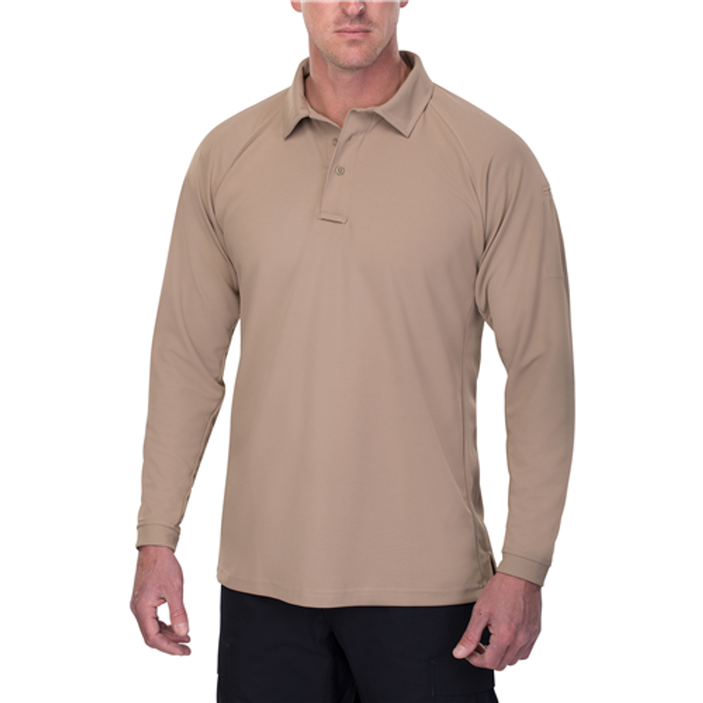 Vertx VTX4020PTNMEDIUM Vertx Coldblack Men's Long Sleeve Polo