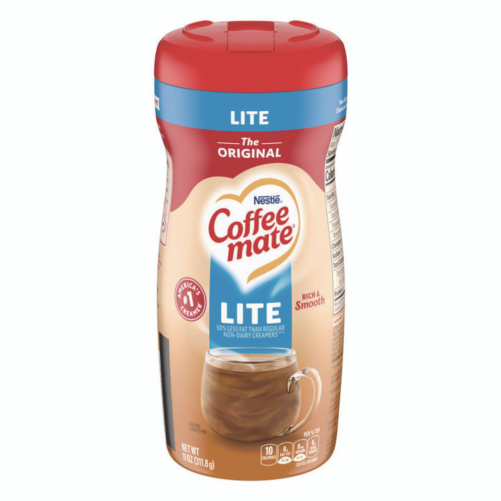 NESTLE Coffee mate® 74185 Original Lite Powdered Creamer, 11 oz Canister