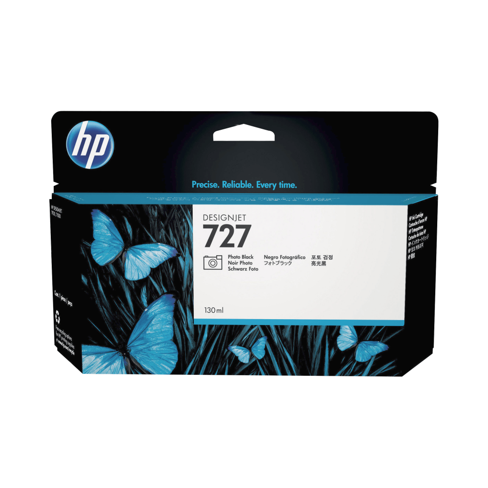 HP INC. HP B3P23A  727 Photo Black Ink Cartridge, B3P23A