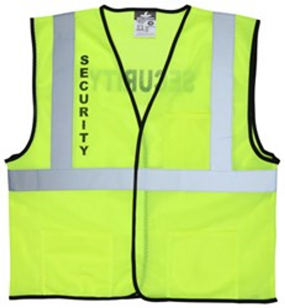 MCR Safety VCL2MLSECL Class 2, Economy, Mesh, Silkscreened Sec
