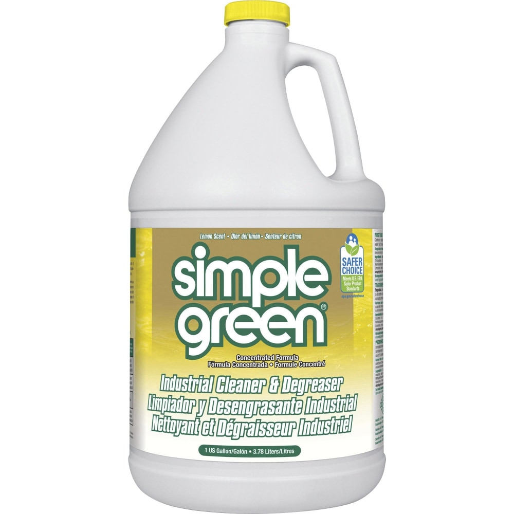 SUNSHINE MAKERS, INC. Simple Green 14010  All-Purpose Cleaner, Lemon Scent, 128 Oz Bottle