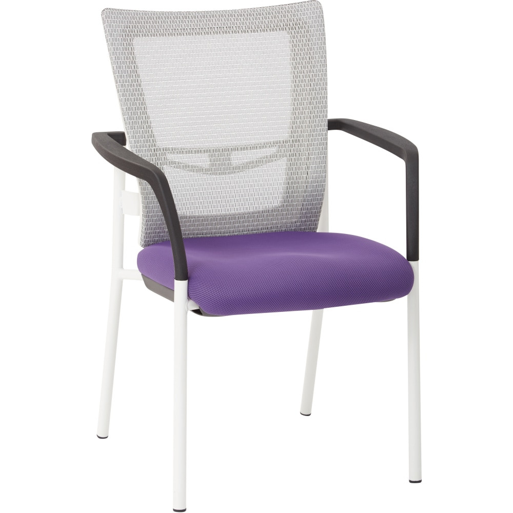 OFFICE STAR PRODUCTS 8810W-512 Office Star Low-Back Mesh Visitors Chair, Purple