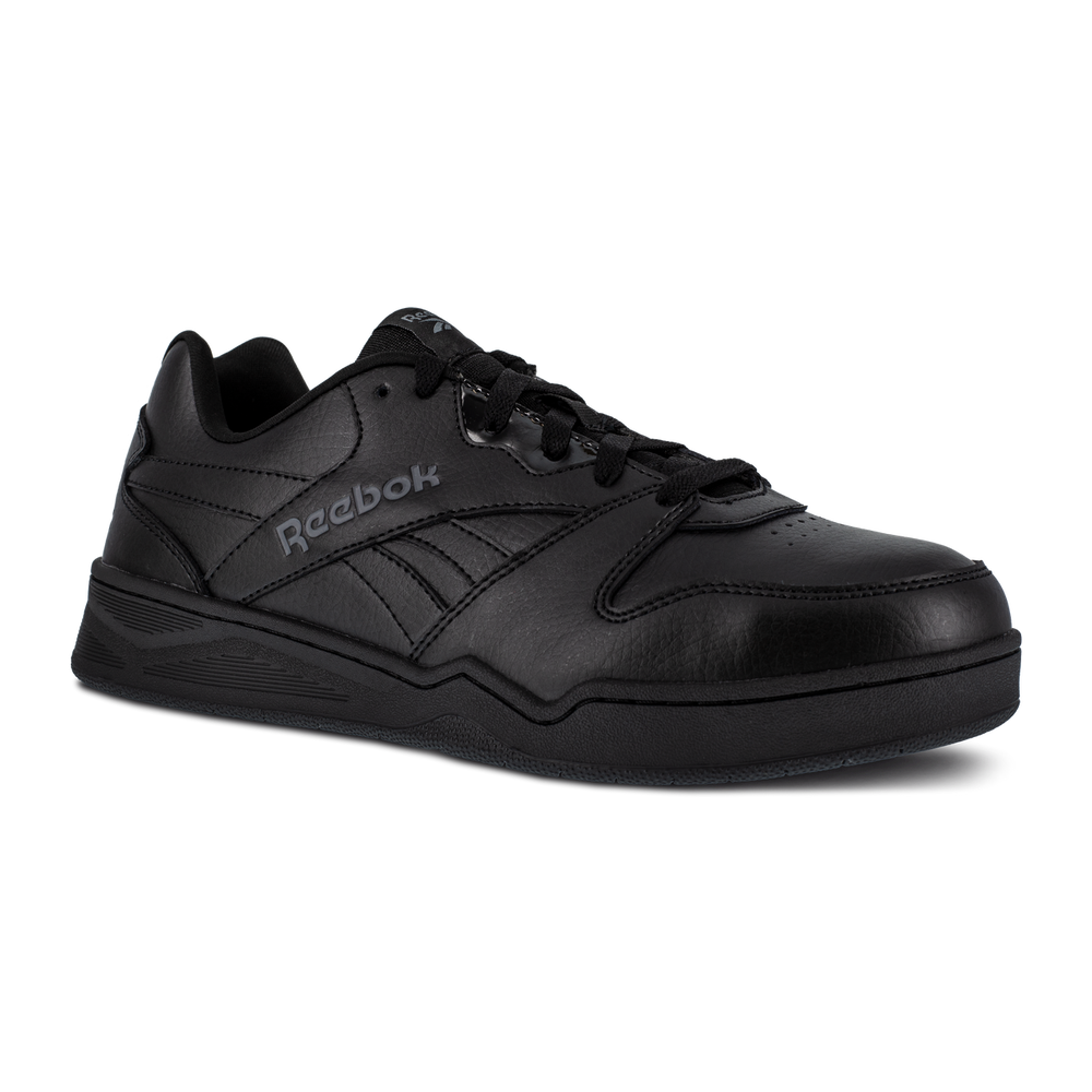 Reebok RB4160-M-16 BB4500 Low Cut Work Sneaker w/ Composite Toe - Black