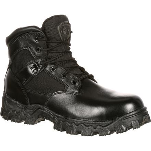 Rocky International FQ0002167BK8.5W Alpha Force Waterproof Public Service Boot