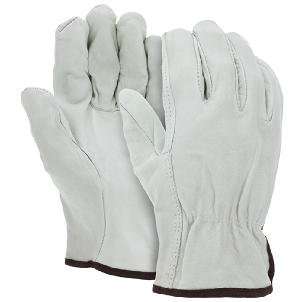 MCR Safety 32013M Table Grade Cow Grain Drvr Glove Str Thb