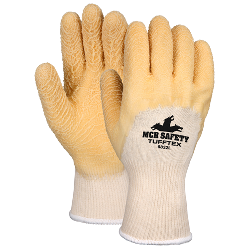 MCR Safety 6832S Rubber Fully Ctd Crinkle Finish Jsy K/W