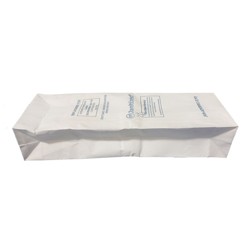 APC FILTRATION INC Janitized® JANADVSPEC21 Vacuum Filter Bags Designed to Fit Advance Spectrum CarpetMaster, 100/Carton