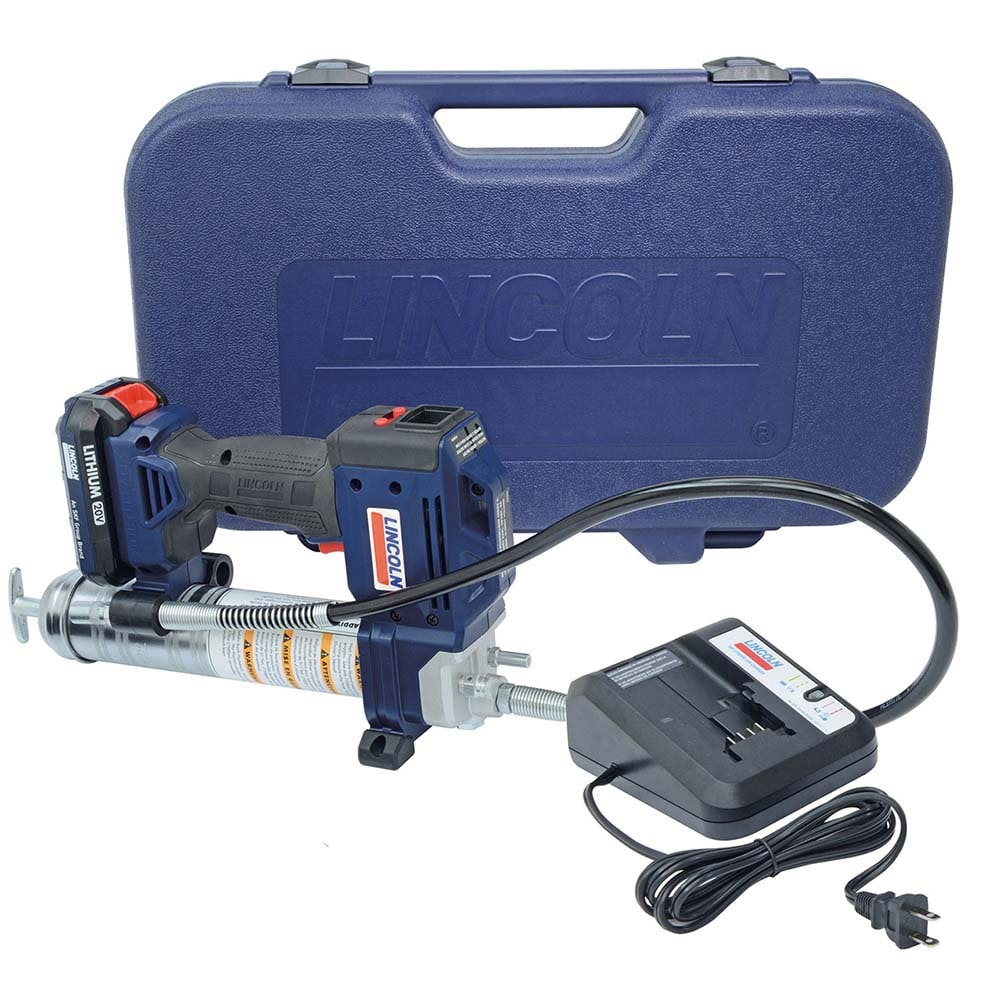 Lincoln 1884 Battery Powered Grease Gun 6,000 psi Max