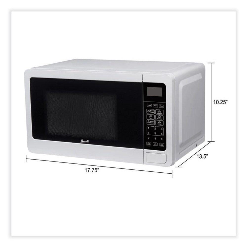 AVANTI MT7V0W 0.7 Cu Ft Microwave Oven, 700 Watts, White