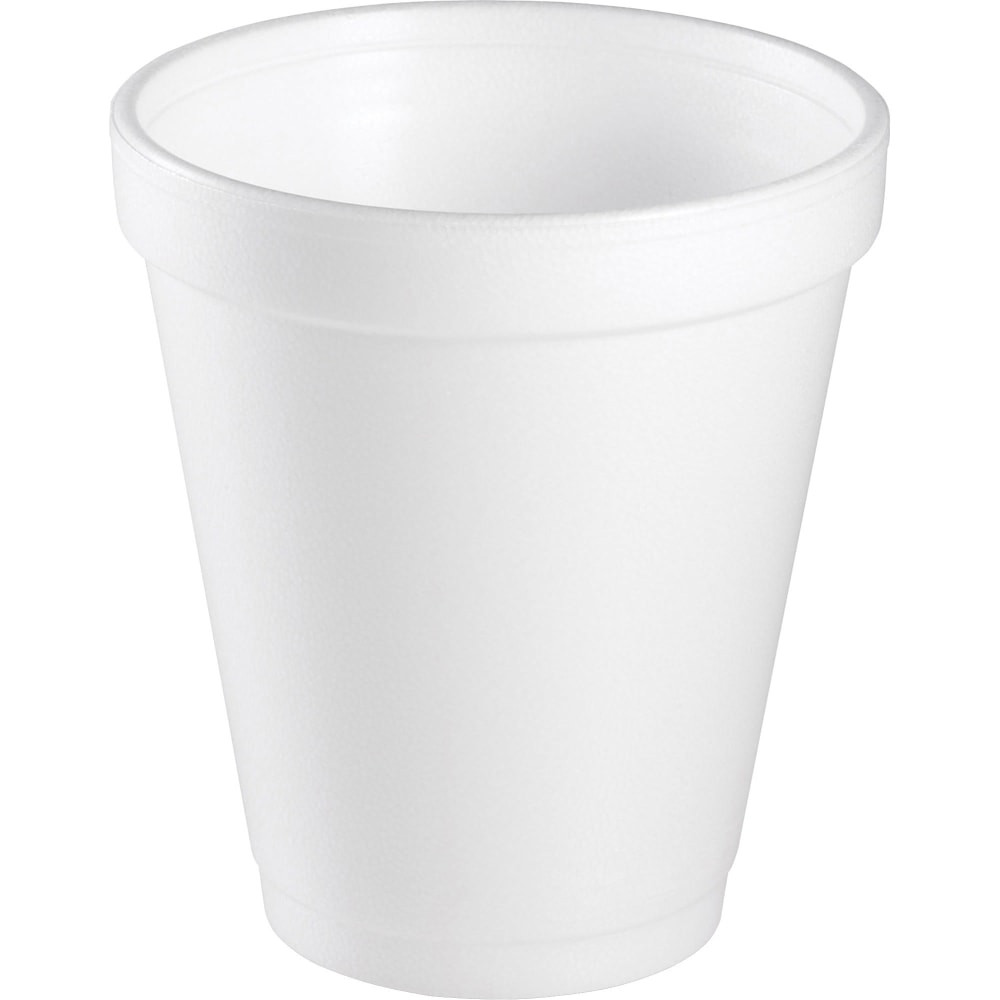 When you want to stock up on cups but arenT sure which beverages will be served, choose Dart drinking cups. Dart foam cups are insulated to keep hot drinks hot and cold drinks cold without condensation or hard-to-handle heat.  Foam helps keep beverages at proper serving temperature on inside and keeps hands comfortable on the outside.  Ideal for home, office parties or luncheons.  Holds hot and cold beverages.  8-oz insulated foam cups accept hot and cold drinks.  Dart cups come in a box of 1,000 and are white.