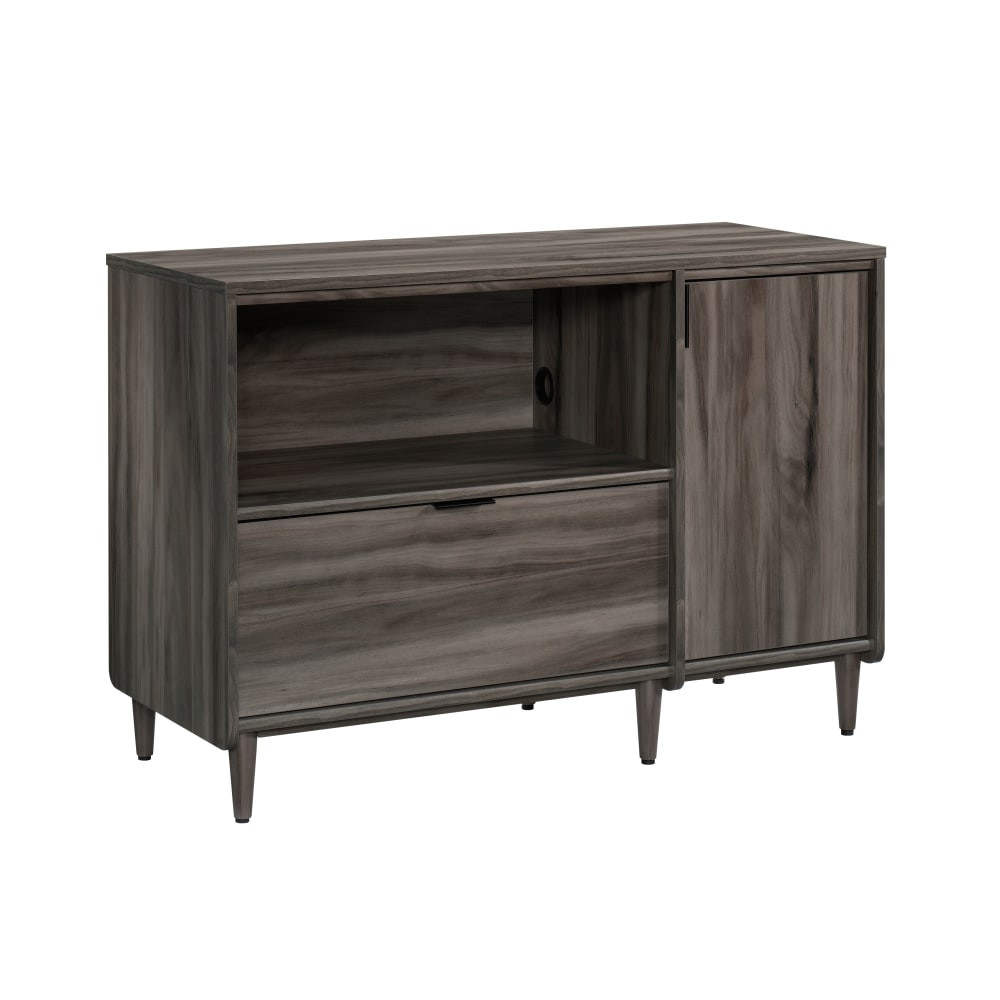 SAUDER WOODWORKING CO. Sauder 429508  Clifford Place Credenza For 46in TVs, Jet Acacia