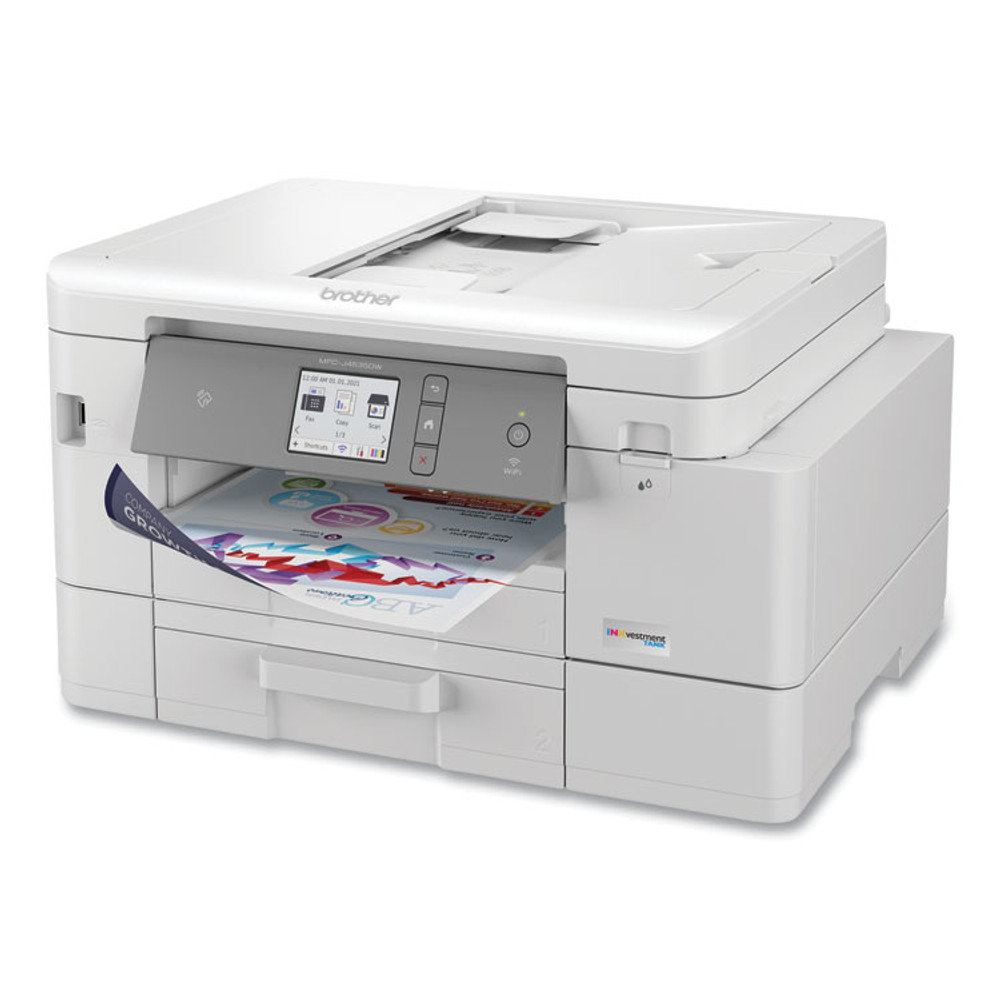 BROTHER INTL. CORP. MFCJ4535DW MFC-J4535DW All-in-One Color Inkjet Printer, Copy/Fax/Print/Scan