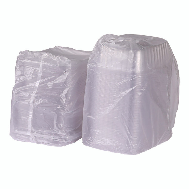 ECO-PRODUCTS,INC. EP-RC48 Renewable and Compostable Rectangular Deli Containers, 48 oz, 8 x 6 x 2, Clear, Plastic, 50/Pack, 4 Packs/Carton