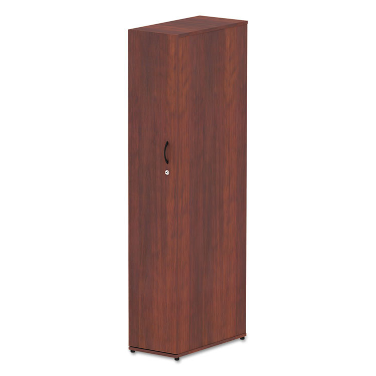 ALERA VA621224MC Alera Valencia Series Wardrobe, 11.88w x 22.78d x 65h, Medium Cherry