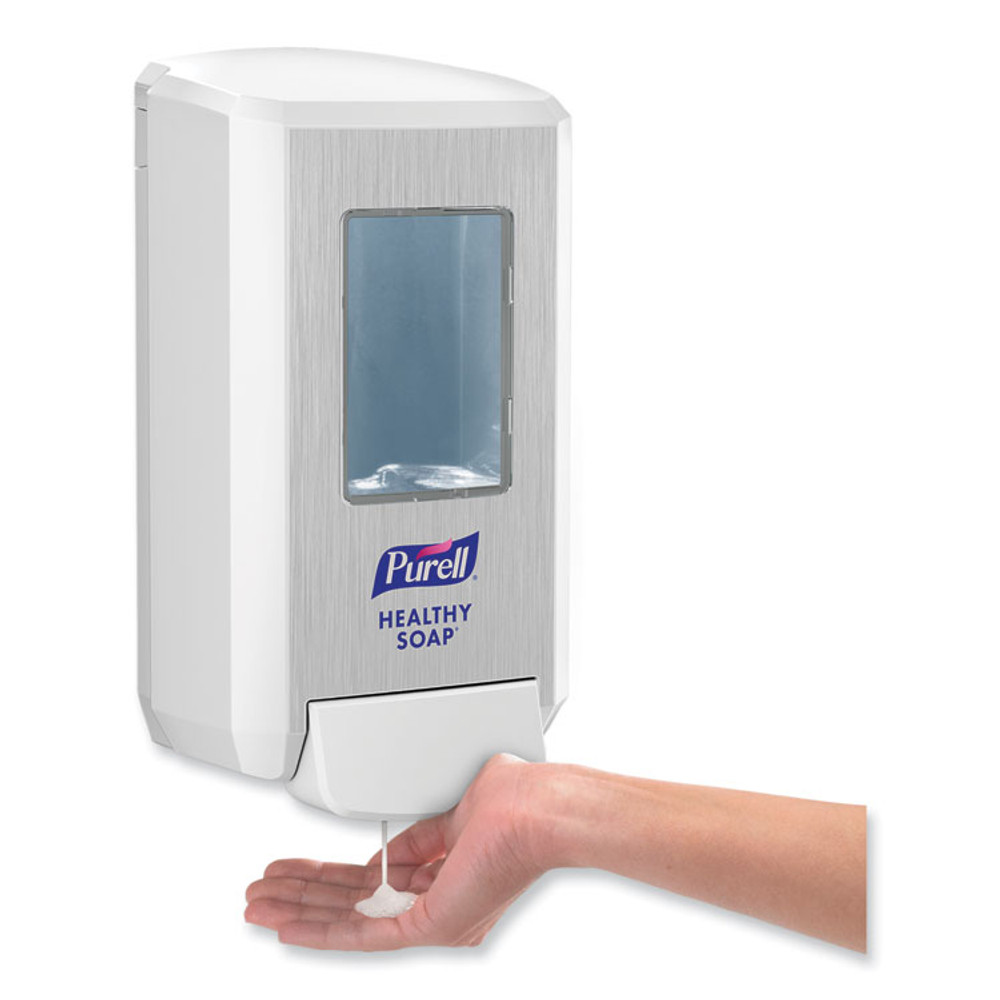 GO-JO INDUSTRIES PURELL® 513001 CS4 Soap Push-Style Dispenser, 1,250 mL, 4.88 x 8.8 x 11.38, White