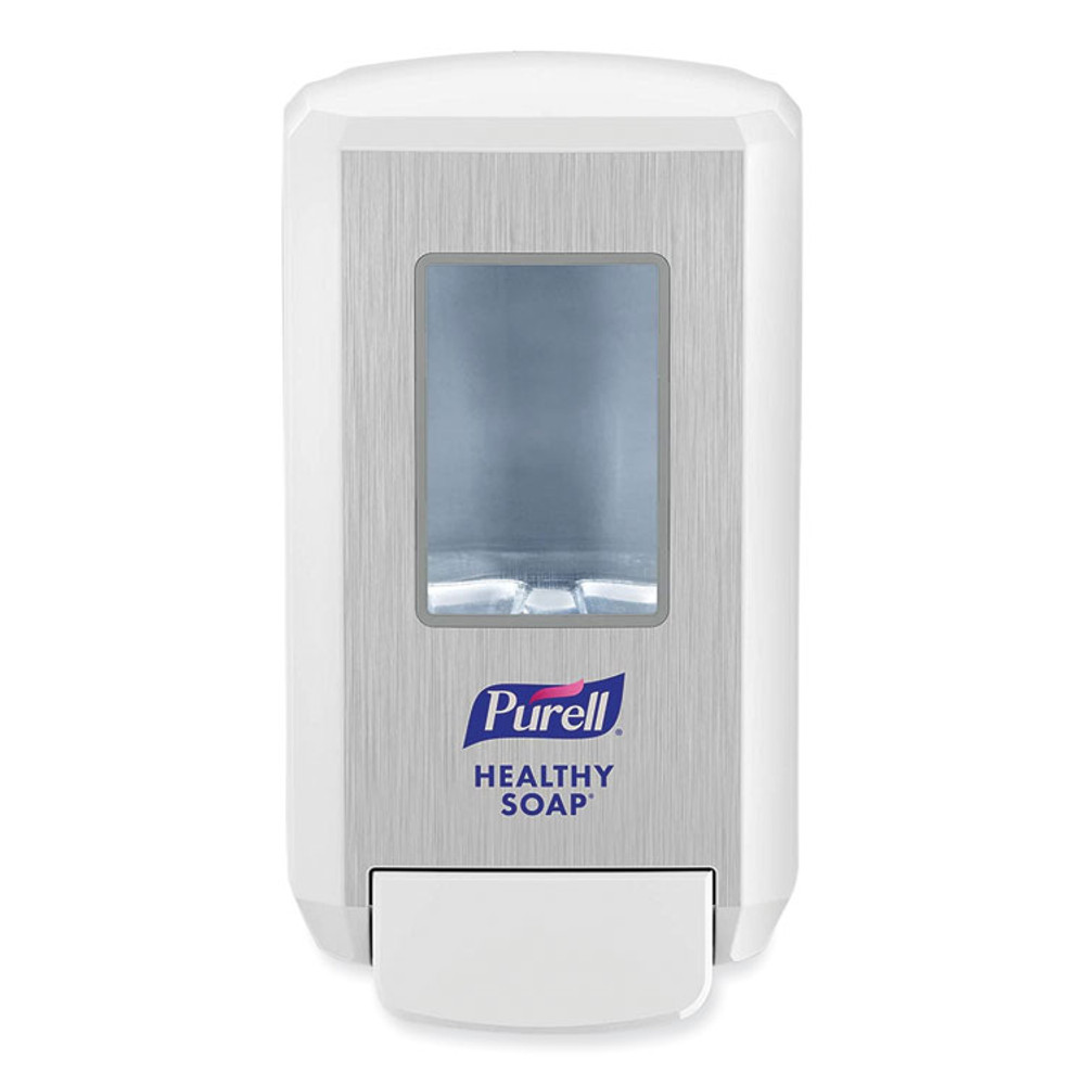 GO-JO INDUSTRIES PURELL® 513001 CS4 Soap Push-Style Dispenser, 1,250 mL, 4.88 x 8.8 x 11.38, White