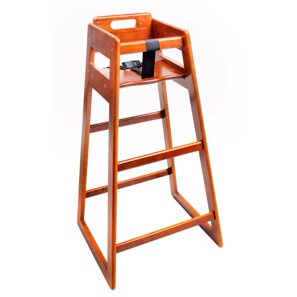 CENTRAL SPECIALTIES CO. 910DK CSL Pub-Height Highchair, Brown