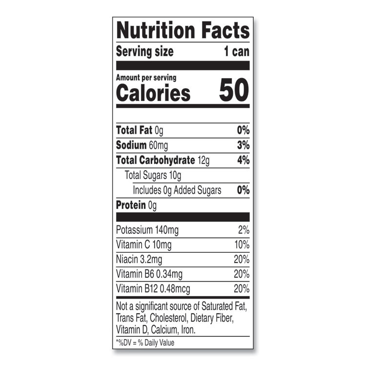 CAMPBELL'S 35100014 V8 Plus ENERGY, Pomegranate Blueberry, 8 oz Can, 24/Carton