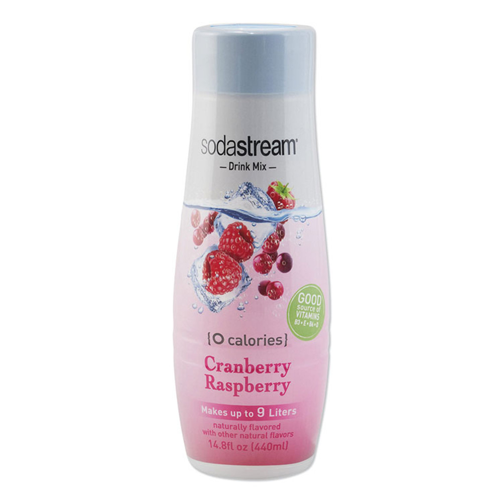 PEPSICO SodaStream® 1024257011 Drink Mix, Cranberry Raspberry Zero Calorie, 14.8 oz