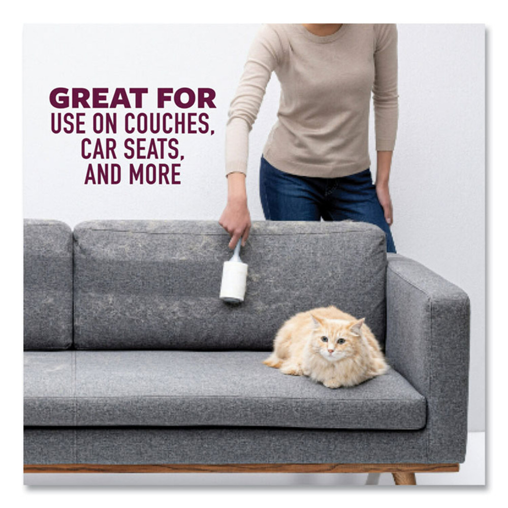 3M/COMMERCIAL TAPE DIV. Scotch-Brite™ 839RS70TP Pet Hair Pickup Lint Roller, 70 Sheets/Roll, 2/Pack