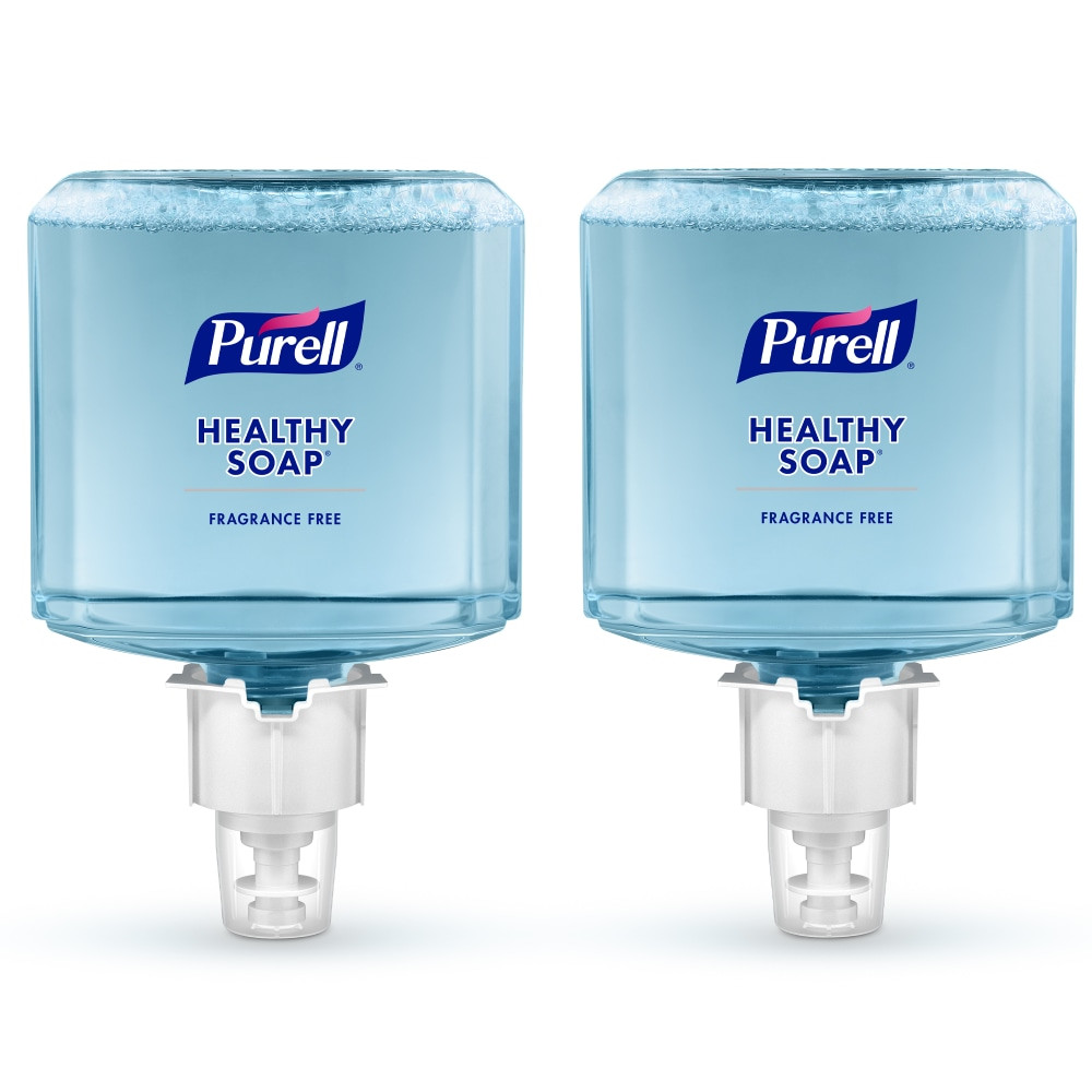 GOJO INDUSTRIES INC 6472-02 PURELL Brand Gentle and Free HEALTHY SOAP Foam ES6 Refill, Fragrance Free, 40.6 Oz, Pack of 2