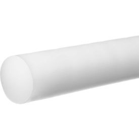 USA SEALING INC White Acetal Plastic Rod 4"" Diameter x 2 Ft. Long p