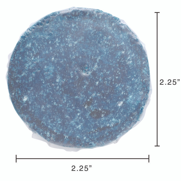 FRESH PRODUCTS 24DIF Drop-In Tank Non-Para Cleaner Block, Unscented, Blue, 24/Box