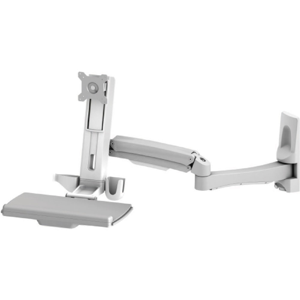 AMER NETWORKS Amer AMR1AWSL  AMR1AWSL - Mounting kit (wall mount, sit-stand arm) - for LCD display / PC equipment - plastic, aluminum, steel - screen size: up to 24in