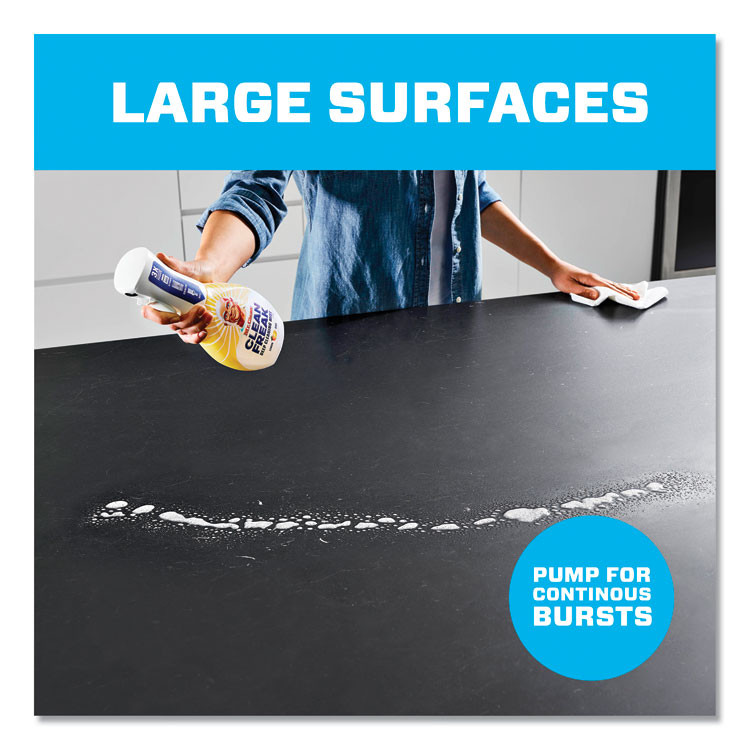 PROCTER & GAMBLE Mr. Clean® 79129 Clean Freak Deep Cleaning Mist Multi-Surface Spray, Lemon, 16 oz Spray Bottle, 6/Carton