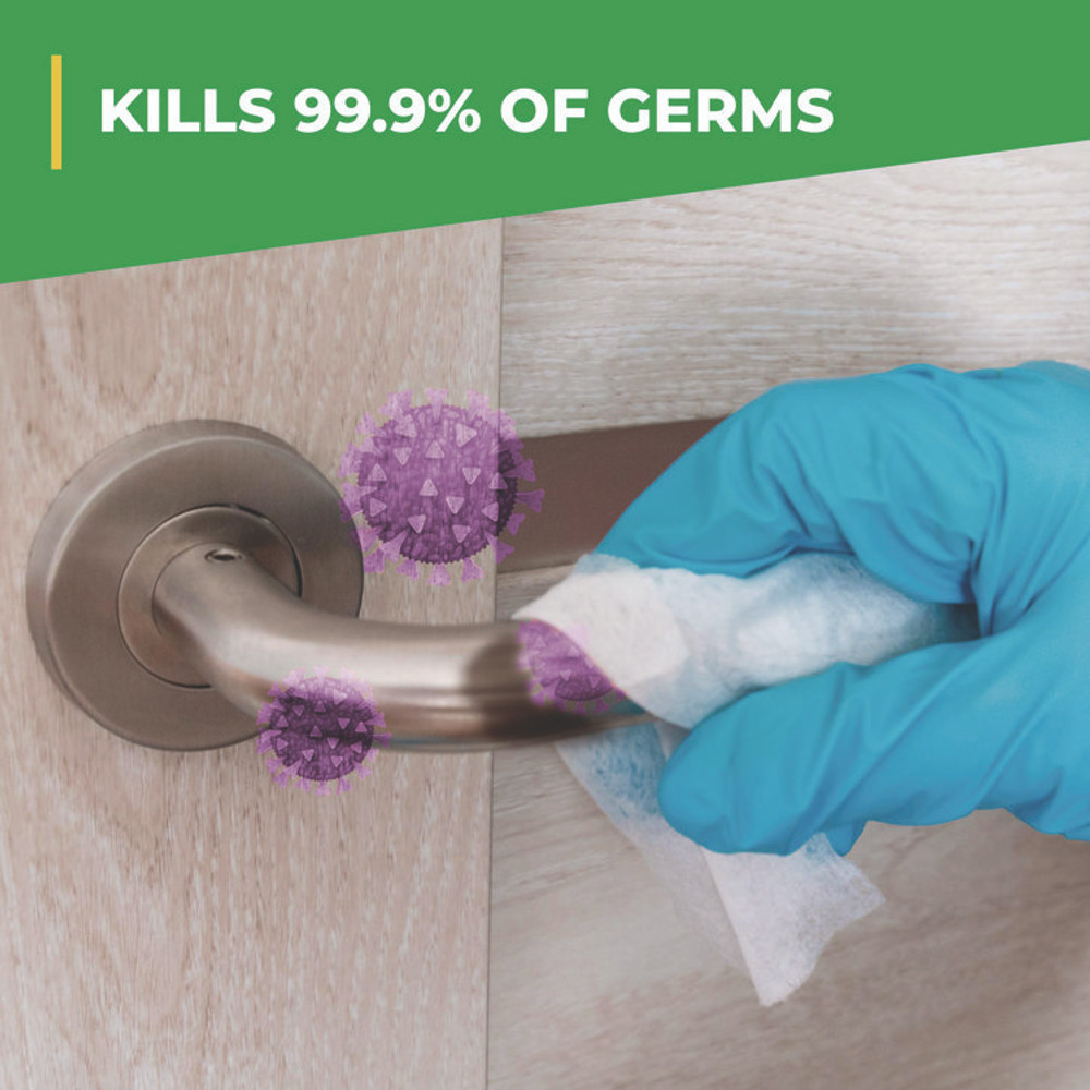 SUNSHINE MAKERS, INC. Simple Green® 01128 Clean Finish Disinfectant Cleaner, Herbal, 1 gal Bottle, 4/Carton