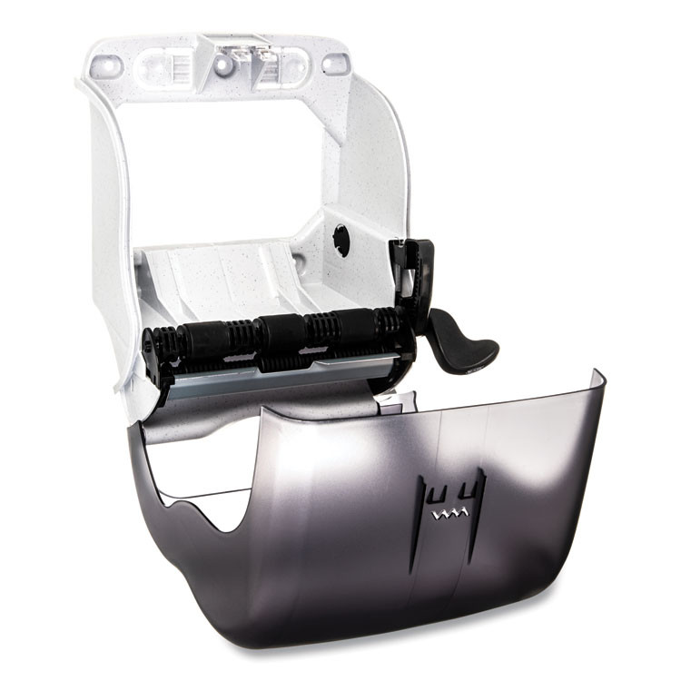 CFS BRANDS San Jamar® T950TBK Element Lever Roll Towel Dispenser, Classic, 12.5 x 8.5 x 12.75, Black Pearl