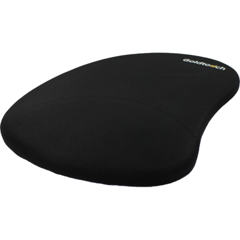 CALIFONE INTERNATIONAL, INC. Goldtouch GT9-0017L  Goldtouch SlimLine Mouse Pad - Left Handed - 0.38in x 8.50in Dimension - Black - Lycra