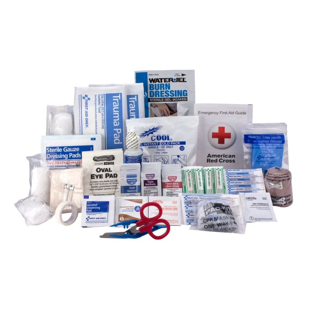 FIRST AID ONLY, INC. First Aid Only 90617  90639/90564/90565 50-Person First Aid Kit Refill, 183 Pieces