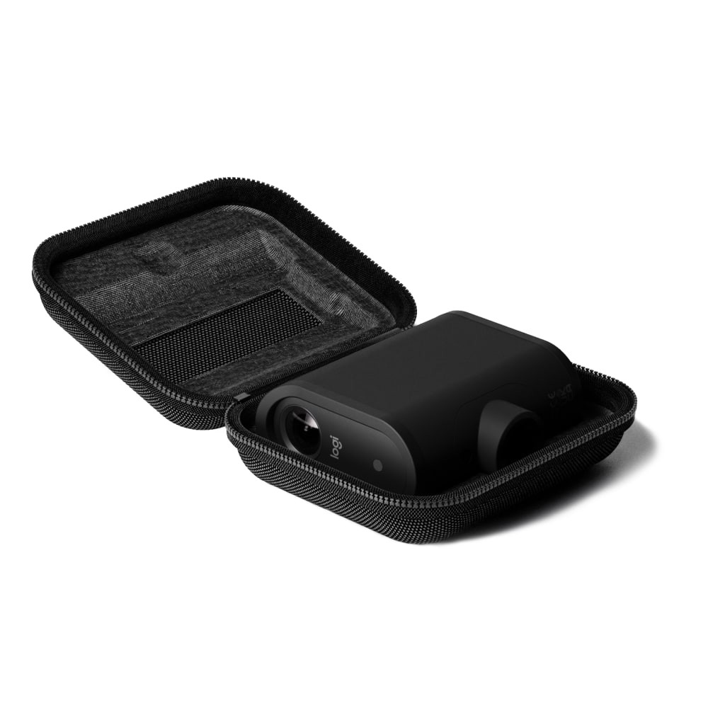 LOGITECH 955-000012  Carrying Case Mevo Camera - Black - Scratch Resistant, Bump Resistant, Damage Resistant, Abrasion Resistant - 2.2in Height x 5in Width x 4.5in Depth