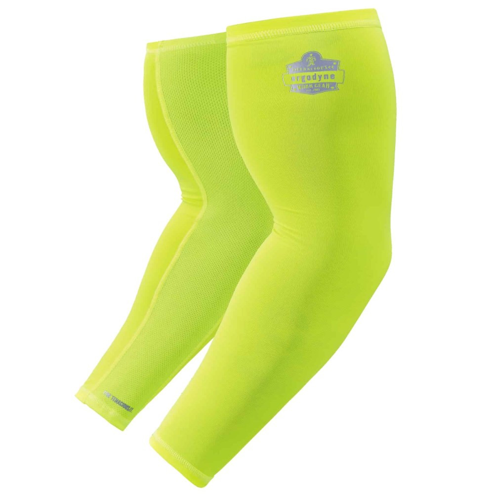 ERGODYNE CORPORATION 12284 Ergodyne Chill-Its 6690 Cooling Arm Sleeve, Large, Lime