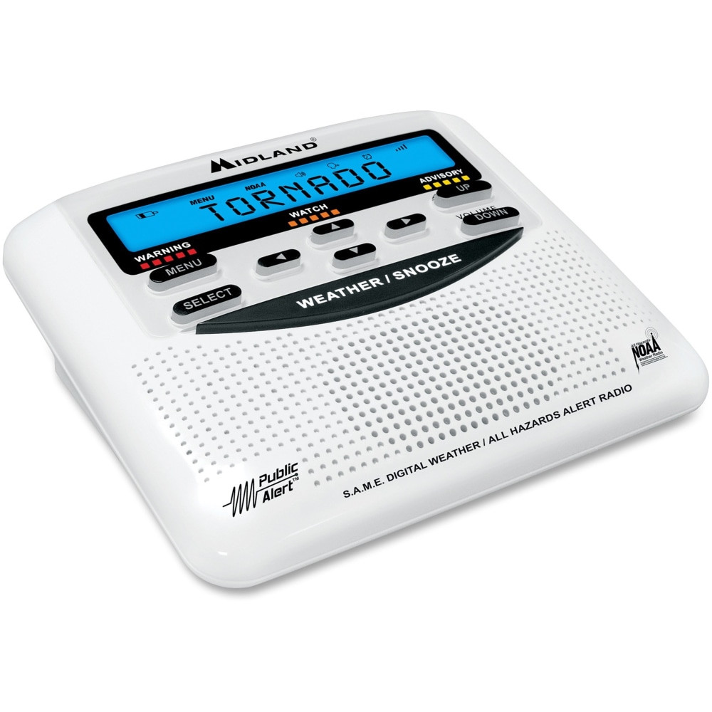 MIDLAND-2 WAY RADIOS Midland WR120  WR120 Desktop Weather Alert Radio