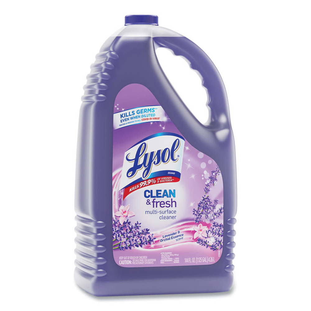 RECKITT BENCKISER LYSOL® Brand 88786EA Clean and Fresh Multi-Surface Cleaner, Lavender and Orchid Essence, 144 oz Bottle