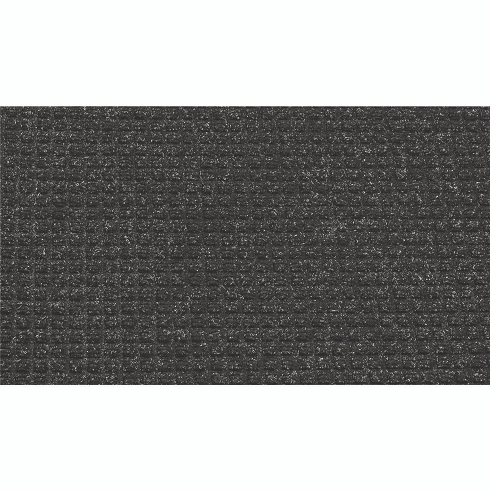 CROWN MATS & MATTING SSR046CH Super-Soaker Wiper Mat with Gripper Bottom, Polypropylene, 46 x 72, Charcoal