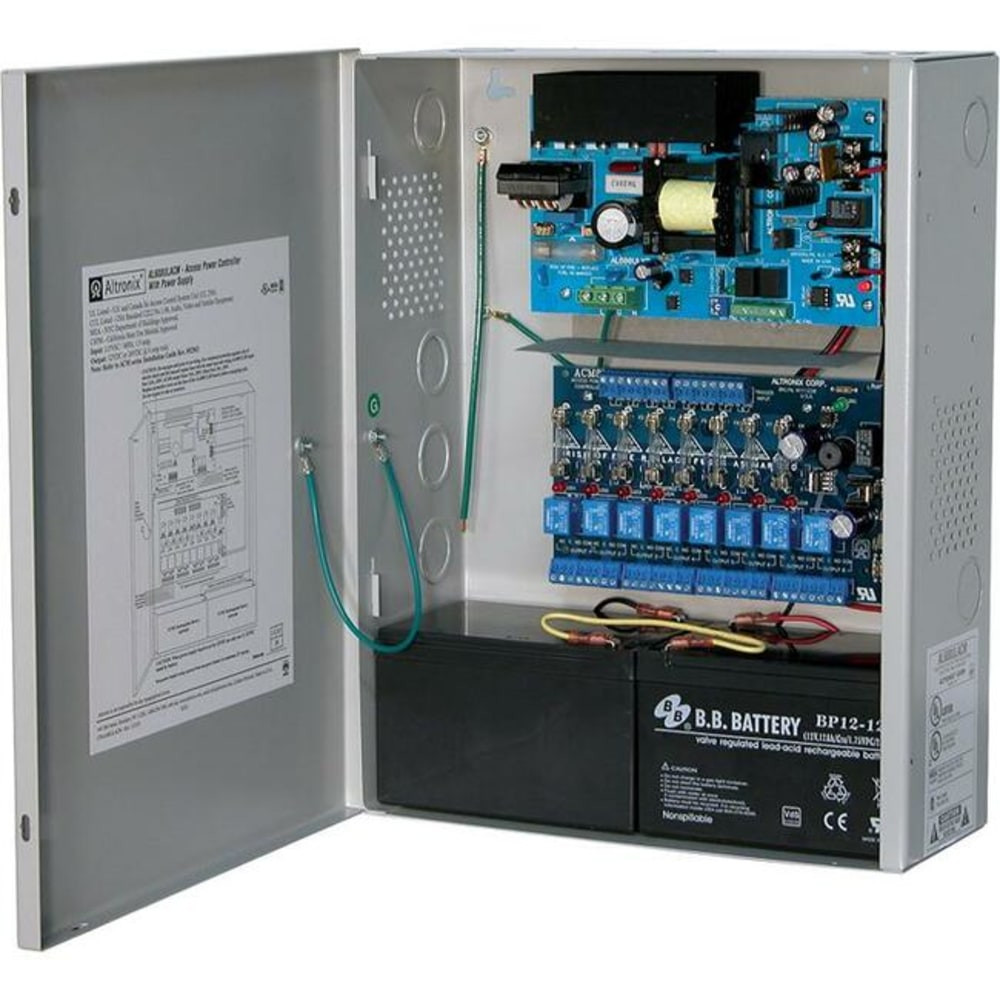 ALTRONIX CORPORATION AL600ULACM Altronix ACM AL600ULACM Proprietary Power Supply - Internal - 120 V AC Input - 12 V DC, 24 V DC Output