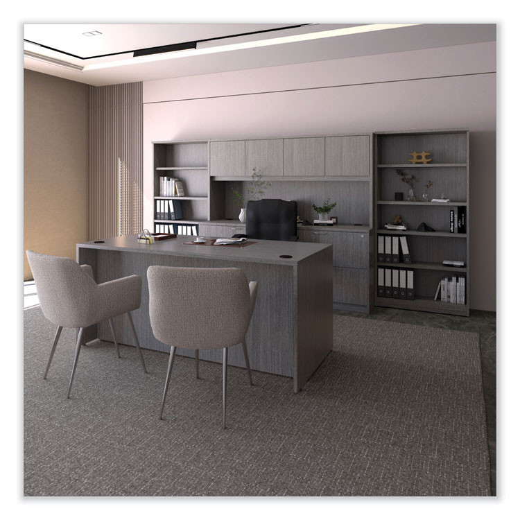 ALERA VA532822GY Alera Valencia Series Full Pedestal File, Left/Right, 3-Drawers: Box/Box/File, Legal/Letter, Gray, 15.63" x 20.5" x 28.5"