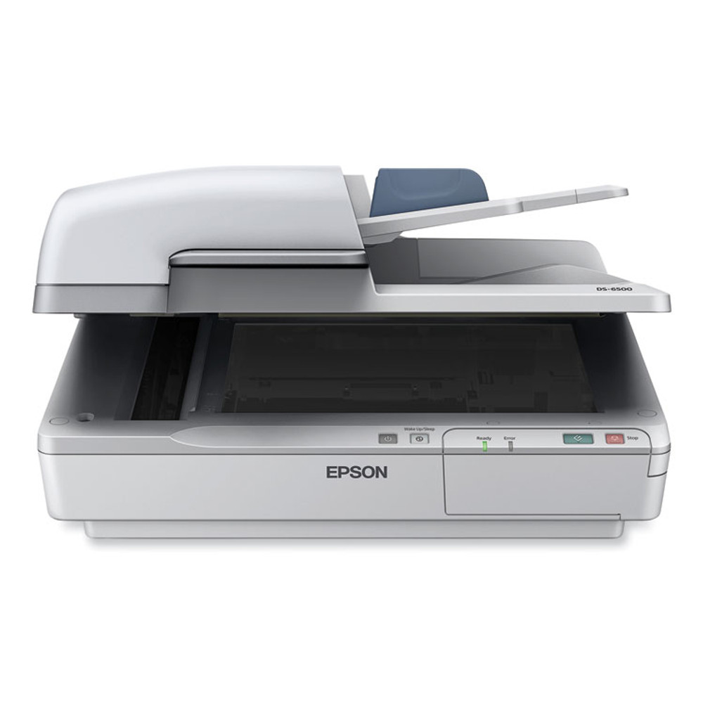 EPSON AMERICA, INC. B11B205221 WorkForce DS-6500 Scanner, 1200 dpi Optical Resolution, 100-Sheet Duplex Auto Document Feeder