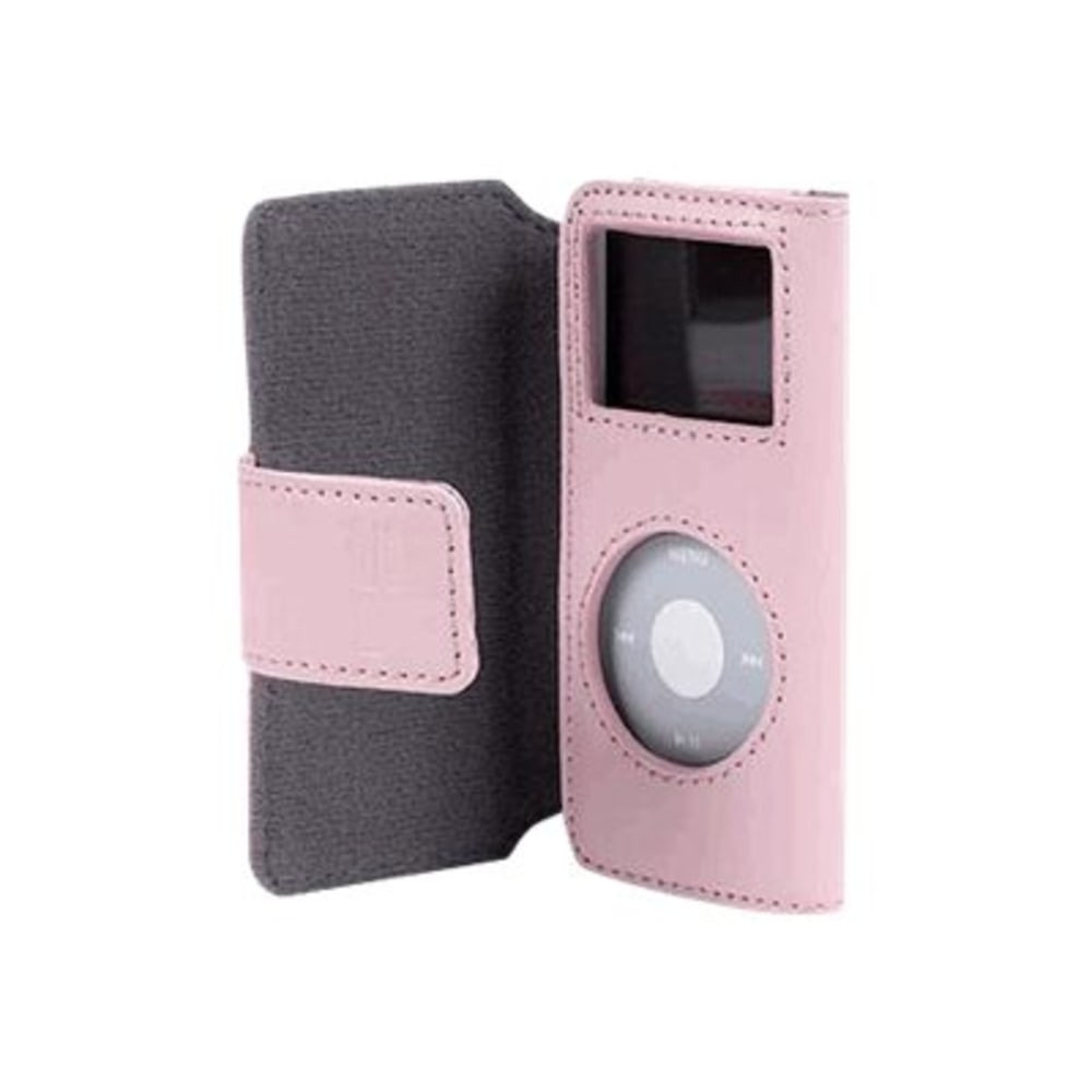 BELKIN, INC. F8Z058-PNK Belkin Folio Case for iPod nano - Case for player - leather - pink