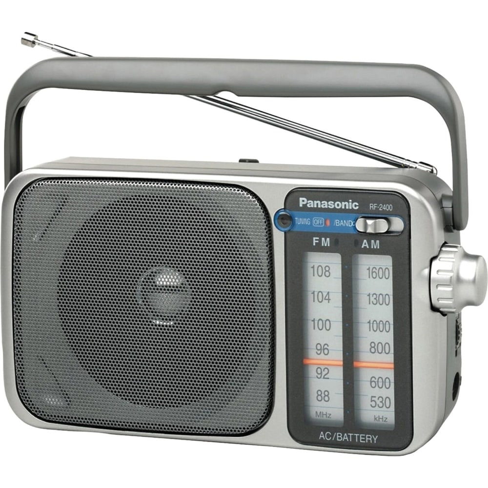 PANASONIC CORP OF NA RF-2400 Panasonic RF-2400 Portable Radio Tuner - 4 x AA